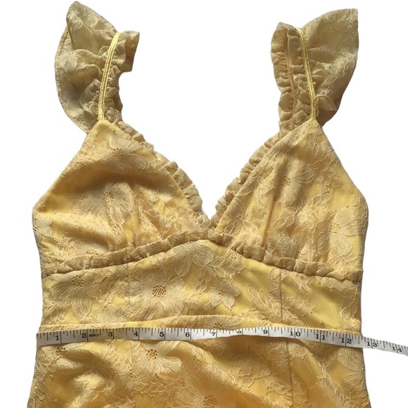 Revolve Majorelle Draven Midi Dress Yellow, size S - Picture 13 of 14